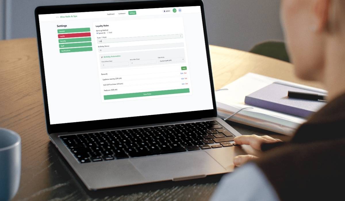 Admin Dashboard Setup